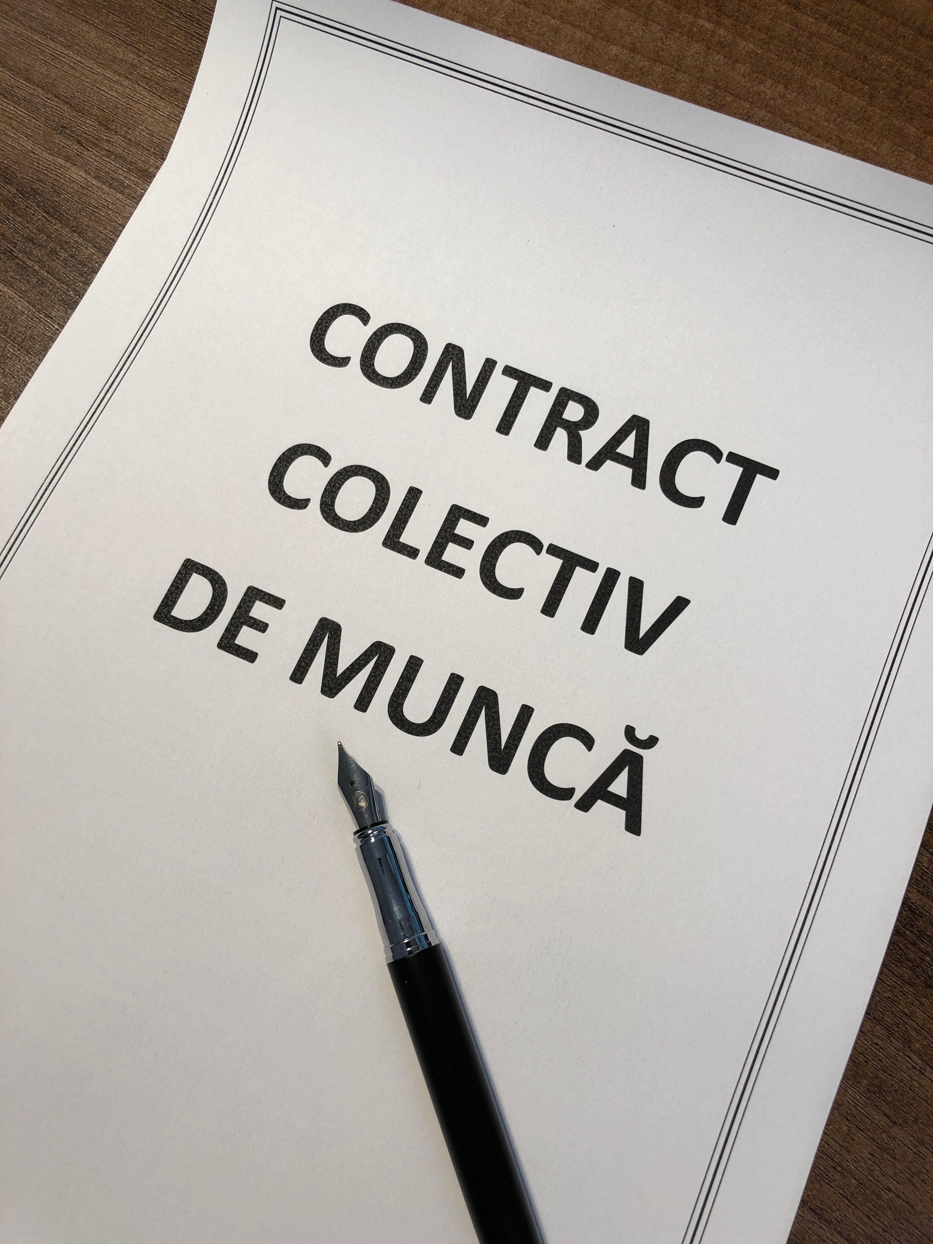 avocat dreptul muncii contract colectiv de munca CCM